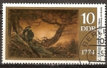 Sellos de Europa - Alemania -  Bicentenario del nacimiento de Caspar Friedrich (pintor)DDR.
