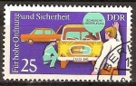 Stamps Germany -  Para la orden de alto y de seguridad-DDR.