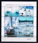 Stamps Spain -  Edifil  4345  Deportes. Al Filo de lo Imposible. Programa de T.V.E.  