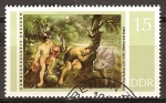 Stamps Germany -  400a Aniv nacimiento de Peter Paul Rubens.Galería de Pinturas de Dresde-DDR.