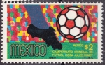 Stamps Mexico -  Campeonato Mundial de -futbol Copa Jules Rimet