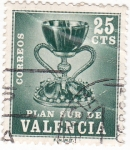 Stamps Spain -  PLAN SUR DE VALENCIA-El Santo Grial  (V)