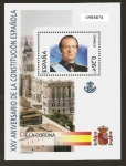 Stamps : Europe : Spain :  xxv aniversario de la constitucion española D. JUAN CARLOS  2003 DE LA CORONA