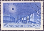 Stamps Romania -  Eclipse solar 19-11-1961