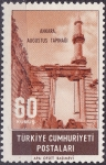 Stamps Turkey -  Ankara, Augustus tapinagi