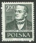 Sellos de Europa - Polonia -  Stanisław Moniuszko 