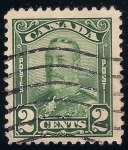 Stamps : America : Canada :  Rey Jorge V