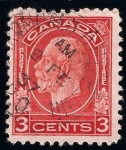 Sellos de America - Canad -  Rey Jorge V