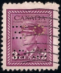 Stamps Canada -  Rey Jorge VI.