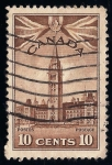 Stamps : America : Canada :  PARLAMENTO.