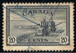 Stamps Canada -  Cosechadora.