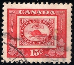 Stamps : America : Canada :  CASTOR.