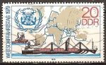 Stamps Germany -  Día Marítimo Mundial,1979-DDR.