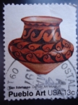 Stamps United States -  Pueblo Art.