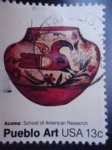 Stamps United States -  Pueblo Art.