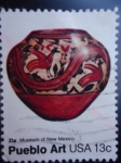 Stamps United States -  Pueblo Art.