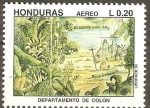 Stamps Honduras -  DEPARTAMENTO  DE  COLÒN