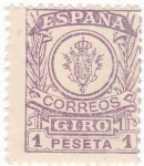 Stamps Spain -  sello para GIRO   (V)