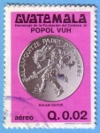 Sellos de America - Guatemala -  Homenaje de la fundación del centavo al Popol Vuh