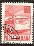 Stamps Romania -  Trolley-bus (p).
