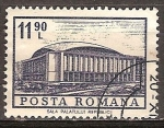 Sellos de Europa - Rumania -  Palacio de la República, Bucarest.