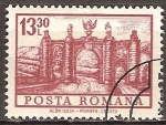 Stamps Romania -  Alba Lulia-Fortaleza. 