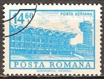 Stamps Romania -  Aeropuerto Otopeni, Bucarest.