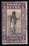 Stamps : Africa : Eritrea :  CARTERO.