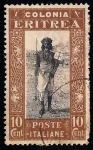 Stamps : Africa : Eritrea :  CARTERO.