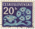 Stamps : Europe : Czechoslovakia :  FLOR