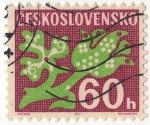 Stamps : Europe : Czechoslovakia :  FLOR