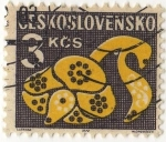 Stamps : Europe : Czechoslovakia :  FLOR