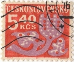 Stamps : Europe : Czechoslovakia :  FLOR