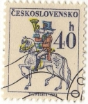 Stamps : Europe : Czechoslovakia :  CABALLO
