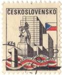 Stamps Czechoslovakia -  NARODNI PAMATNIK V PRAZE  1932-1982