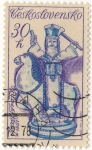 Stamps : Europe : Czechoslovakia :  JOZEF FRANKO·1951