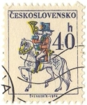 Stamps Czechoslovakia -  CABALLO