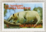Stamps Nicaragua -  25  Oso hormiguero