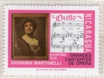 Stamps : America : Nicaragua :  45  Grandes cantantes de ópera
