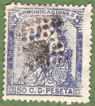 Stamps : Europe : Spain :  Alegoría de España, Edifil 137