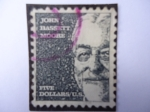 Stamps United States -  John Bassett Moore. (1860-1947)