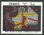 Sellos de Europa - Francia -  Homenaje a J.S.Bach