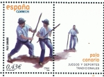Stamps Spain -  Edifil  4426 A  Juegos y deportes tradicionales,  