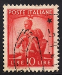 Stamps : Europe : Italy :  Unidad Familiar y Balanza.