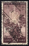 Stamps Italy -  “ITALIA” y brote de roble