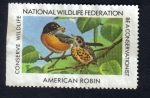 Stamps : America : United_States :  Pájaros