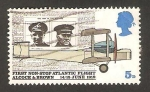 Stamps : Europe : United_Kingdom :  558 - Primera travesía del Atlántico Norte por Alcock y Brown