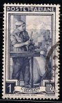 Stamps Italy -  Mecánico de autos.