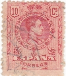 Sellos de Europa - Espaa -  ALFONSO  XIII Tipo Medallón    (V)