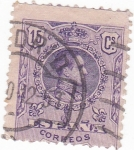 Sellos de Europa - Espaa -  ALFONSO  XIII Tipo Medallón    (V)